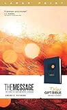 The Message Deluxe Gift Bible, Large Print...