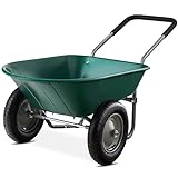 Best Choice Products Dual-Wheel Home Utility Yard...