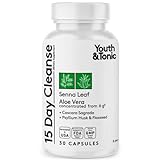Youth & Tonic 15 Day Colon Cleanser & Detox for...
