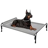 Veehoo Cooling Elevated Dog Bed, Outdoor Raised...