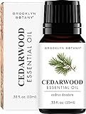 Brooklyn Botany Cedarwood Essential Oil – 100%...
