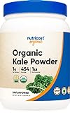 Nutricost Organic Kale Powder 1LB - All Natural,...