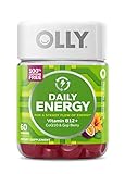 OLLY Daily Energy Gummy, Caffeine Free, Vitamin...