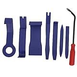 8PCS Car Trim Removal Tool Kit Blue with Red...