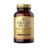 Solgar Choline 350 mg, 100 Vegetable Capsules -...