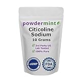 powdermint Citicoline CDP Choline Powder 10g 100%...