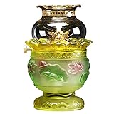 Classic Lotus Small Oil Lamp Old Style Exquisite...