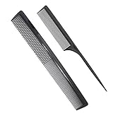 Professional Teasing Comb, Fine and Wide Tooth...