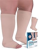 Doctor's Select Toeless Plus Size Compression...