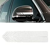 cueclue Pack-2 Car Rear View Mirror Stickers, 5.5'...