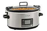 Crockpot Portable 7 Quart Slow Cooker with Locking...