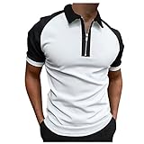 Mens T Shirt Polo Shirts for Men Casual Slim Fit...