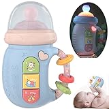 COUOMOXA Baby Toys 6-18 Months, 4 in 1 Silicone...