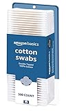 Amazon Basics Cotton Swabs, 500 ct, 1-Pack...