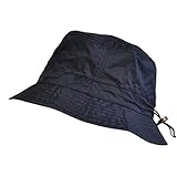 Toutacoo, Adjustable Bucket Rain Hat, Nylon-Look...