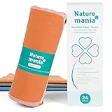 Naturemania Value Pack of 24 Reusable Paper Towels...