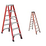 Louisville Ladder 6-Feet Fiberglass Twin Front...