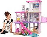 Barbie DreamHouse Dollhouse with 75+ Accessories...