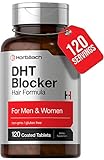 DHT Blocker | 120 Tablets | Non-GMO and Gluten...