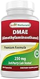 Best Naturals DMAE Supplement 250 mg 180 Capsules...