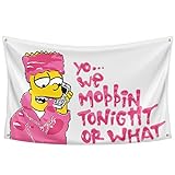We Mobbin Or What Flag 3x5 Feet Banner,Funny...