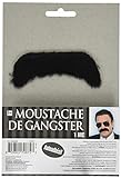 Amscan 840900 Thick Black Gangster Moustache, 1...