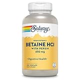 SOLARAY High Potency Betaine HCL with Pepsin 650...
