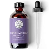 French Lavender Essential Oil Blend, 4 fl oz - for...