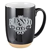Christian Art Gifts Coffee Mug: Blessed Man -...