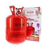 Party Factory Helium Tank for up to 50 Latex...