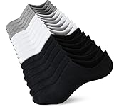 ELLEES 16 Pairs Ankle Sock for Men and Women Low...