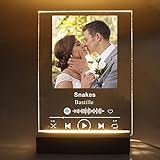 Personalized Acrylic Song Plaque Custom Photo...
