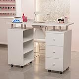 Paddie Manicure Table Nail Table Station, Nail...