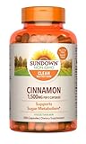 Sundown Cinnamon Capsules, Supports Sugar...