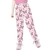 Showudesigns Butterfly Sweatpants for Girls 4-5...