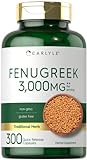 Carlyle Fenugreek Capsules 3000 mg | 300 Count |...