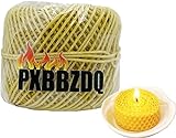 PXBBZDQ Candle Wicks for Beeswax Candles,100%...