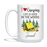 Custom Campfire Ceramic Mug - Customized Name...