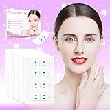 Face Lift Tape Invisible,100PCS Invisible Face...