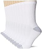 Hanes womens 10-pair Value Pack Crew fashion liner...