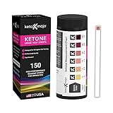 150 Ketone Test Strips with Free Keto Guide eBook...