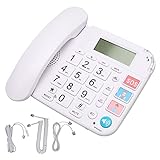 Corded Telephone with Big Button Memory Button LCD...