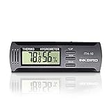 Inkbird ITH-10 Digital Thermometer and Hygrometer...