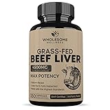 Grass Fed Desiccated Beef Liver Capsules (180...