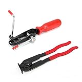 2PCS Auto CV Joint Boot Clamp Pliers Ear Boot Tie...