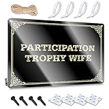 Bar for Man Cave Participation Trophy Wife Metal...