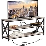 Yaheetech TV Stand with Power Outlets to 65...