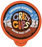 Crazy Cups Flavored Coffee Pods, Cinnamon...