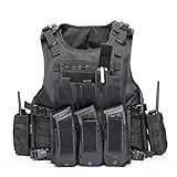 YAKEDA Tactical Vest Military Chest Rig Airsoft...