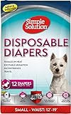 Simple Solution Disposable Dog Diapers for Female...